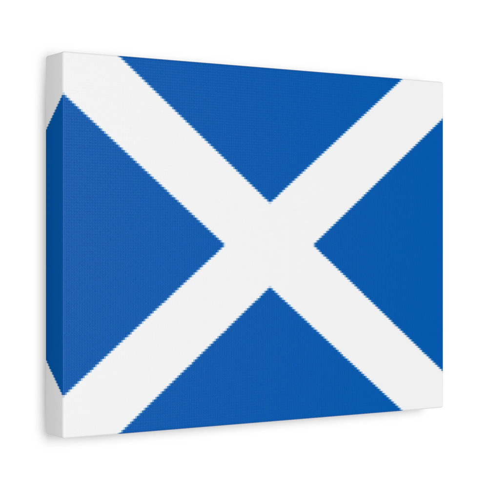 Scotland Country Flag Canvas Vibrant Wall Art Unframed Home Decor
